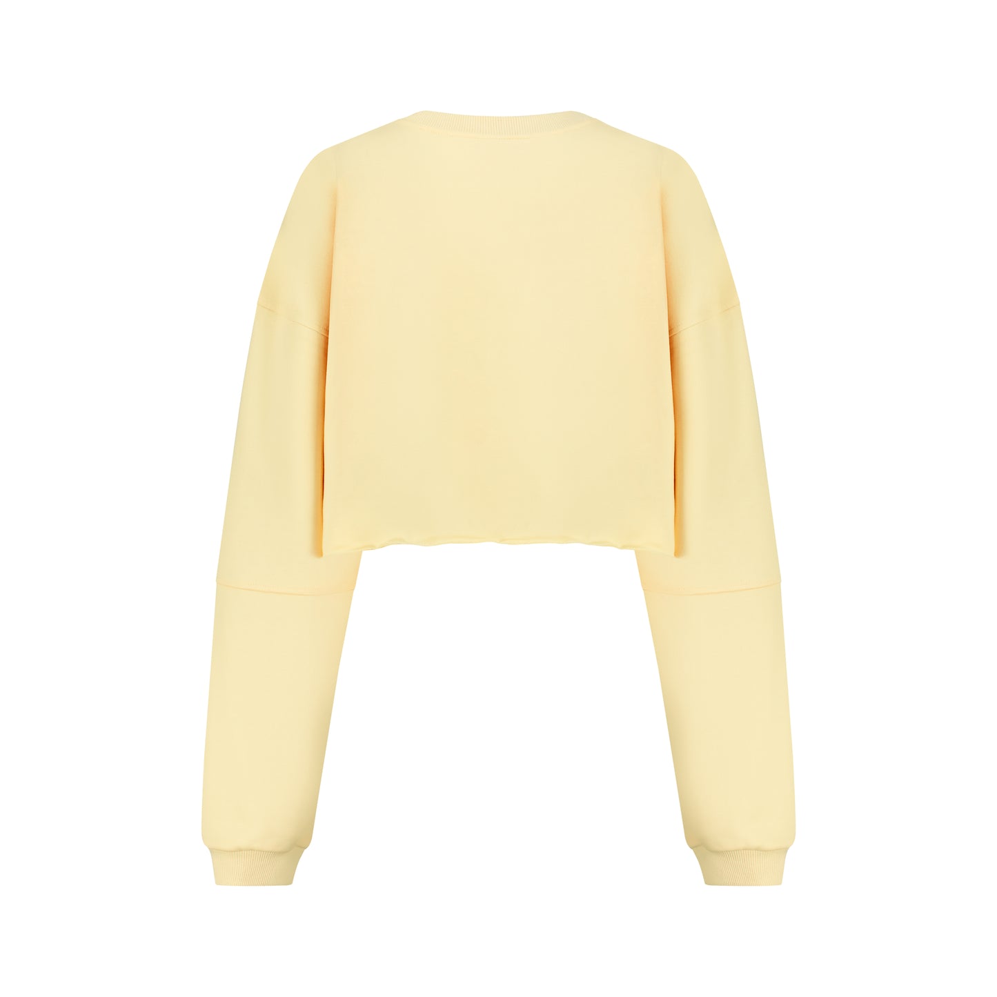 Miami Crop Top Custard/Cream