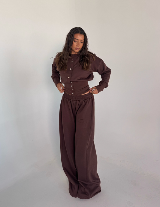 MIA Sweat Pants Chocolate