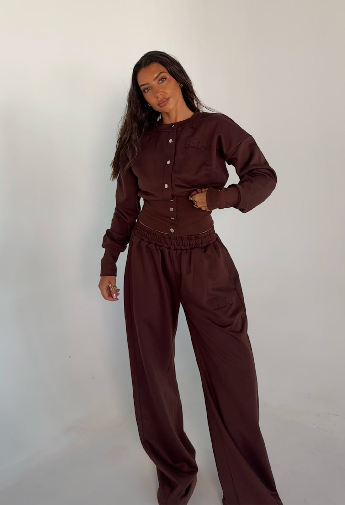 MIA Sweat Pants Chocolate