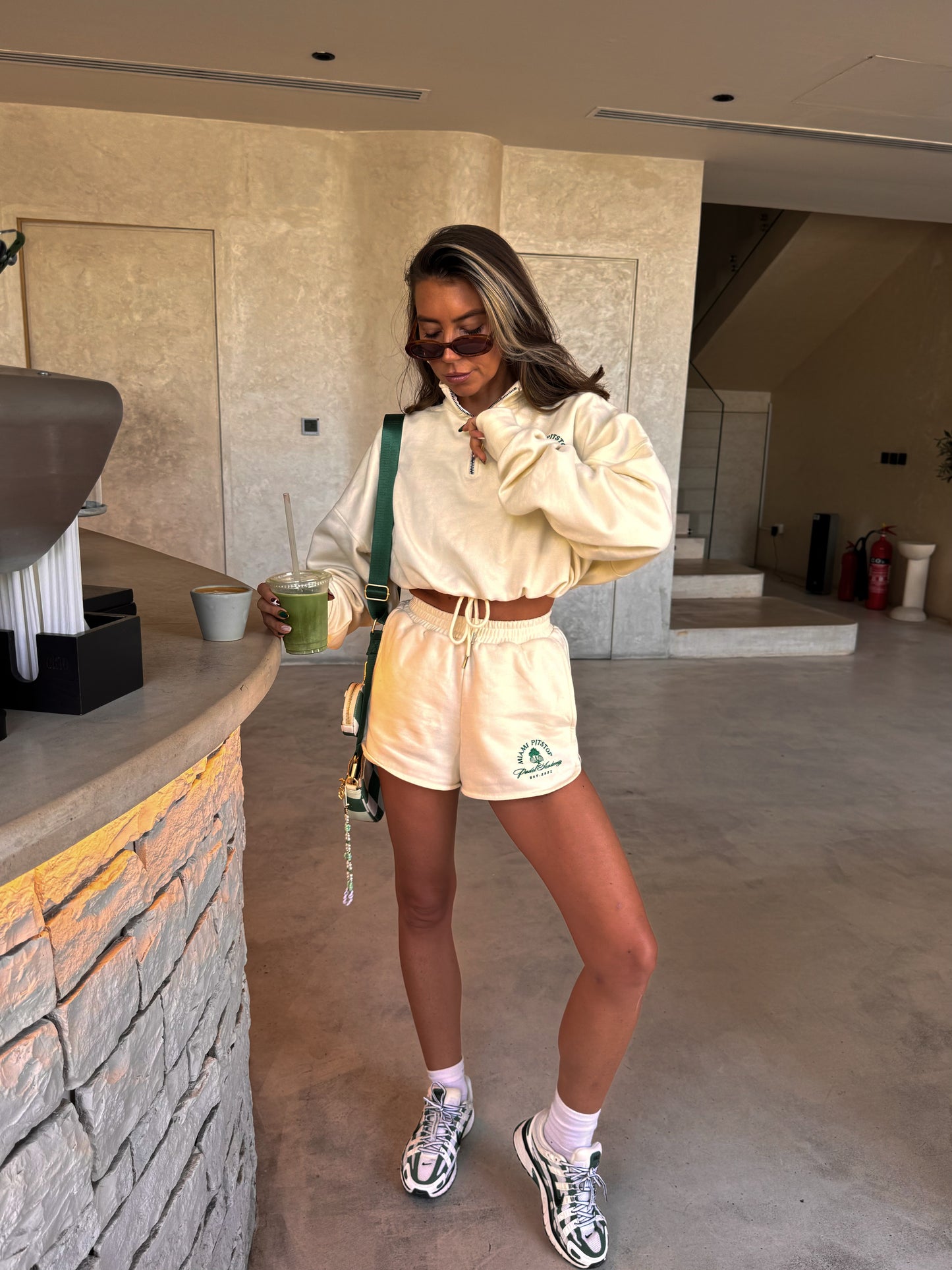 Cream Cropped Jumper