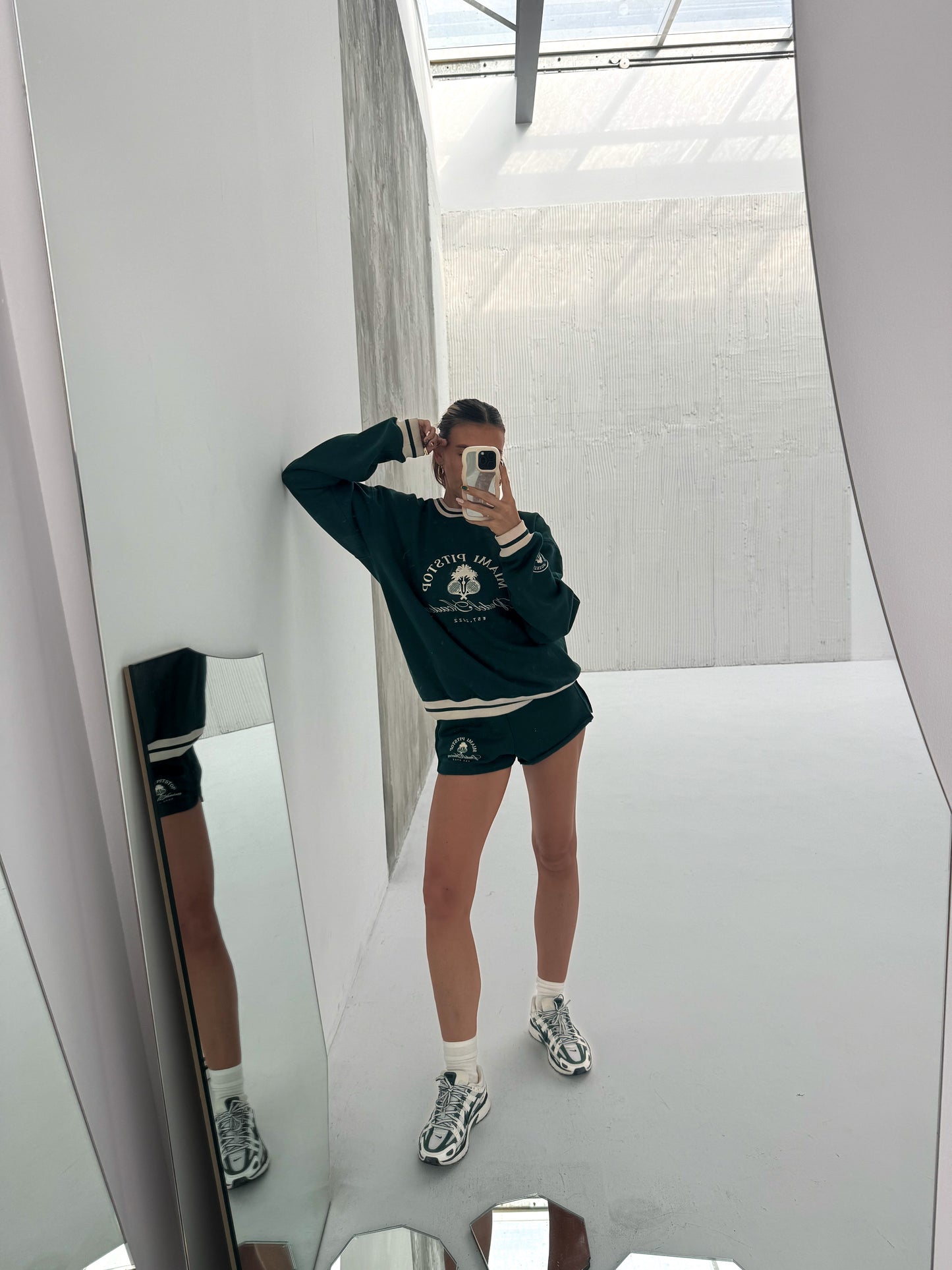 Forrest Green Runner Shorts