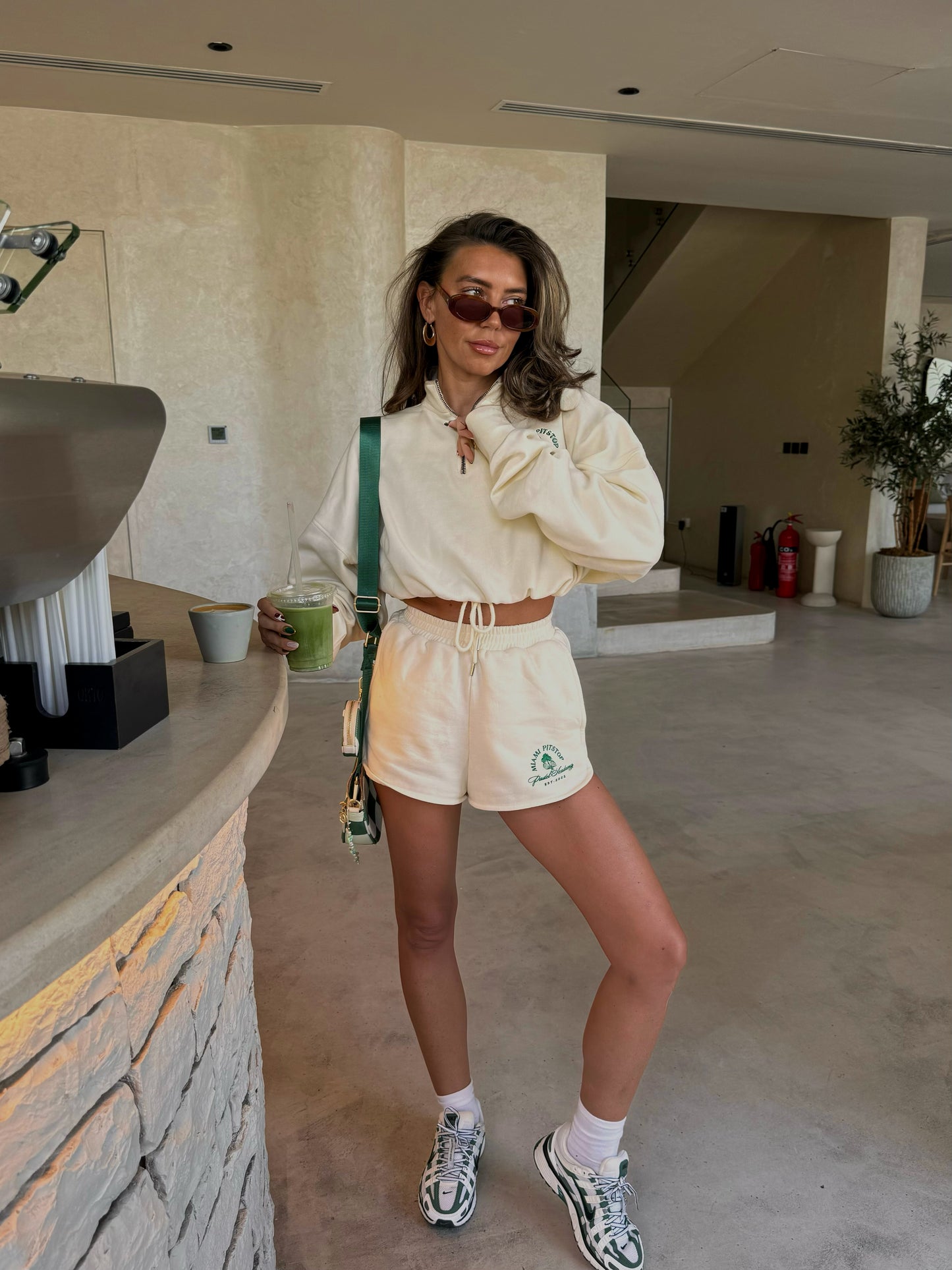 Cream Cropped Jumper